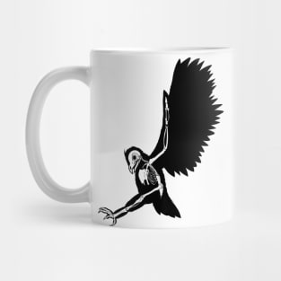 Skeleton Silhouette - Owl Landing Mug